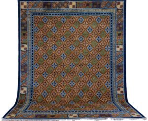 Chakra-Buttaa, 369 x 277 cm, 100% Wolle