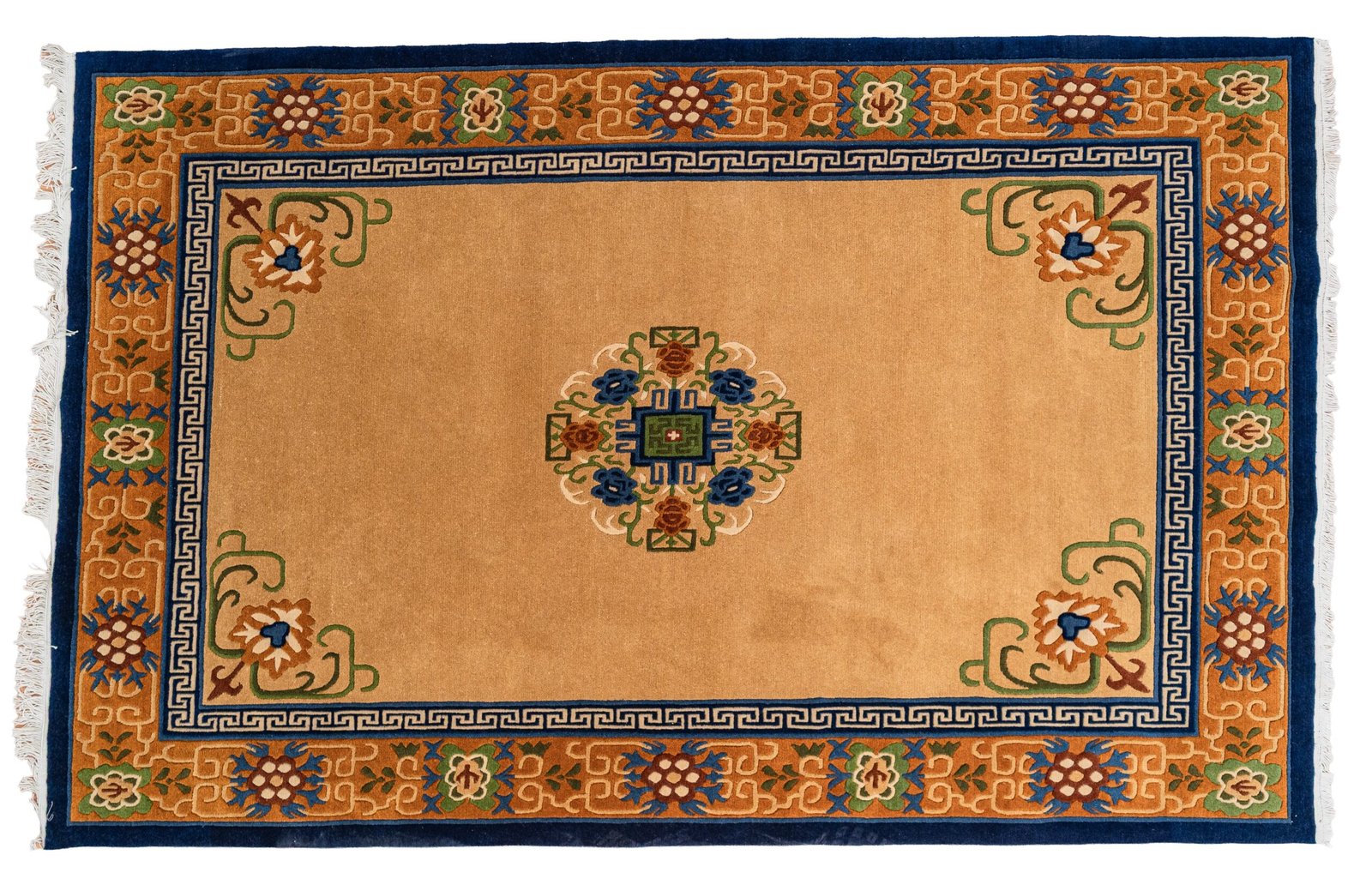 Mandala Pushpa, 188 x 120 cm, 100% Wolle