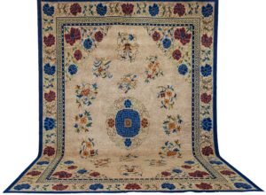 Ananta-Phoolbaari, 408 x 300 cm, 100% Wolle