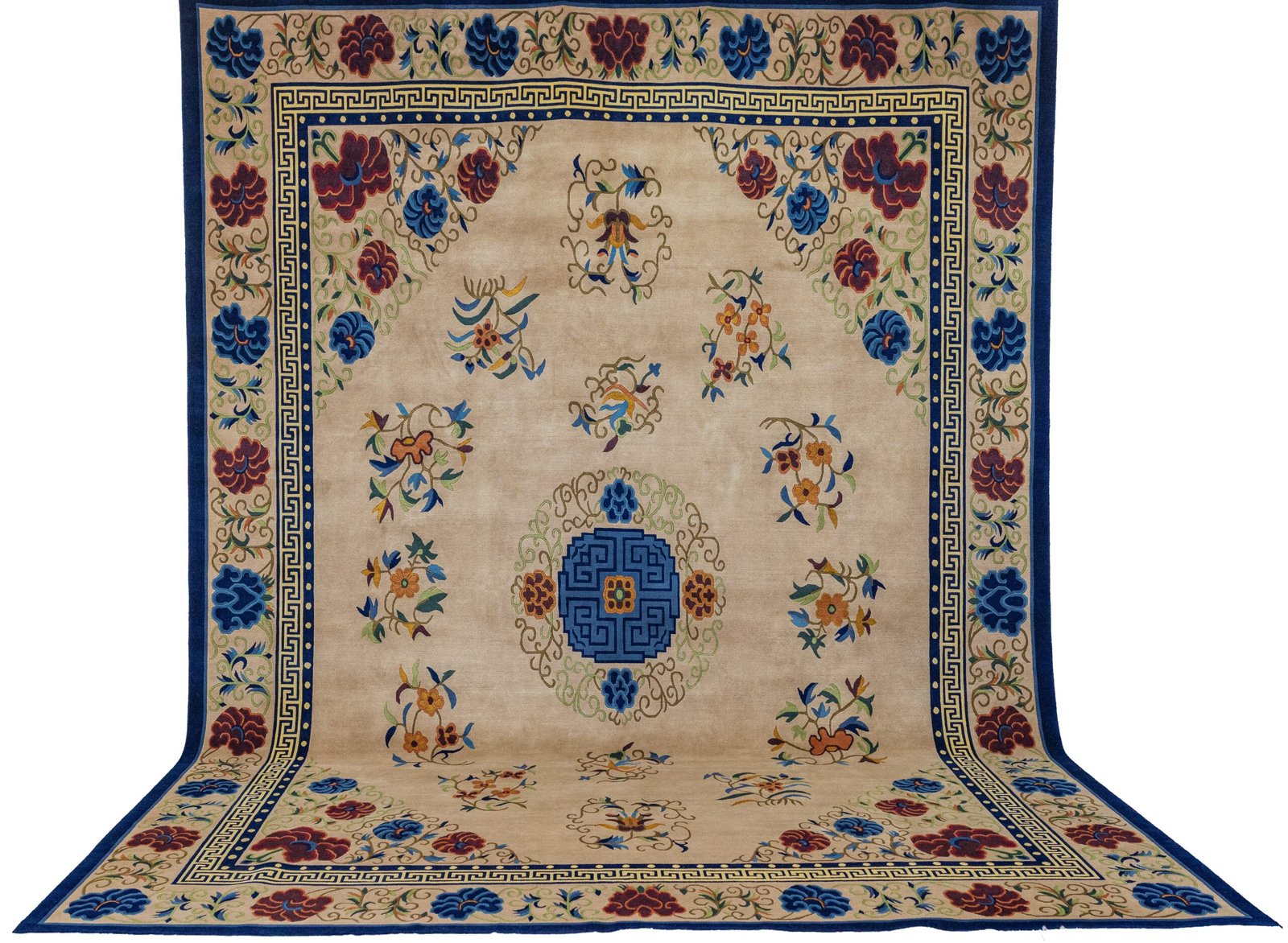 Ananta-Phoolbaari, 408 x 300 cm, 100% Wolle