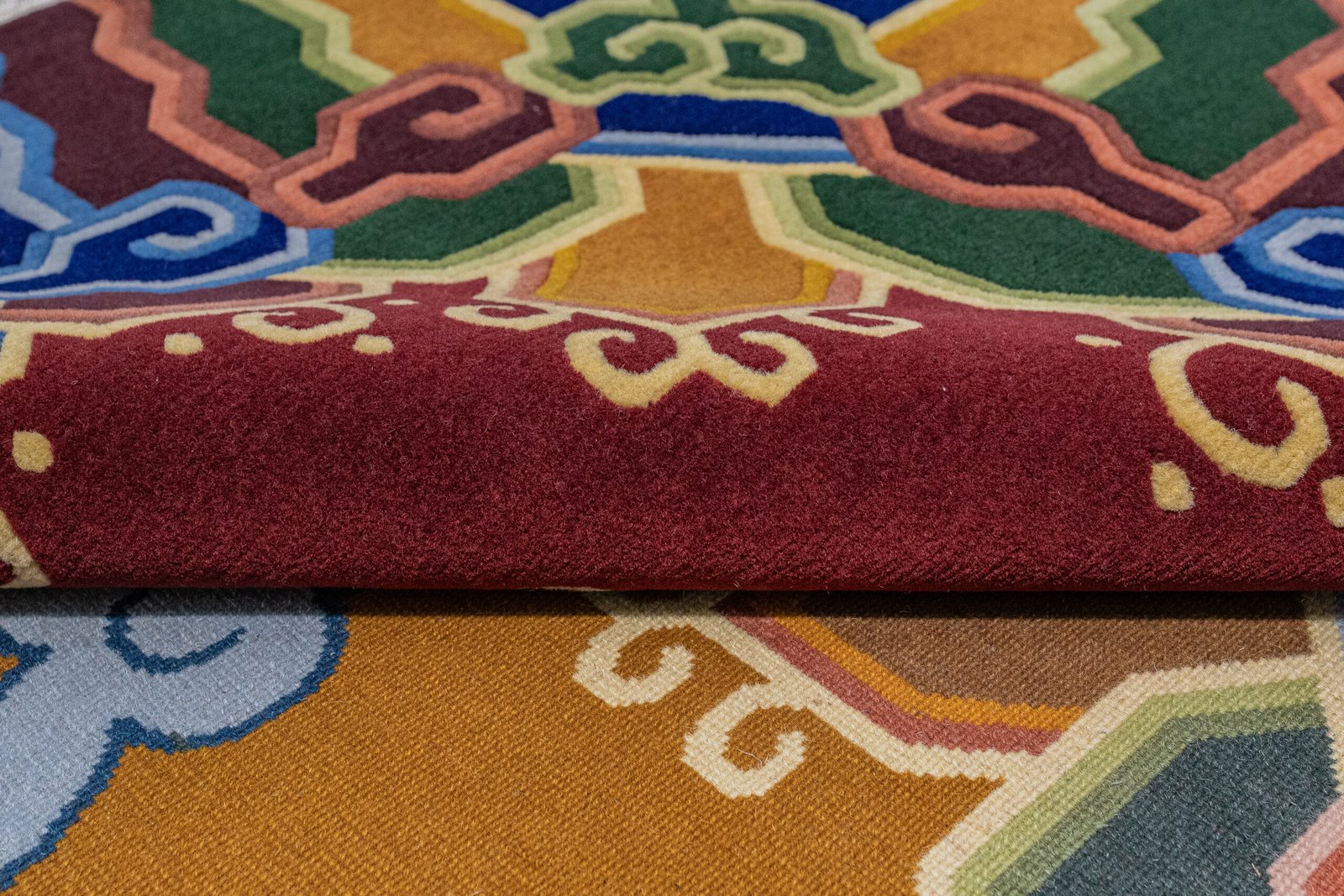 Rakta-Naagdarbaar, 372 x 277 cm, 100% Wolle – Bild 2