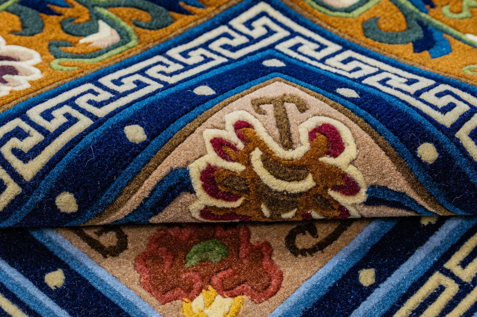 Trimandala, 185 x 120 cm, 100% Wolle – Bild 4