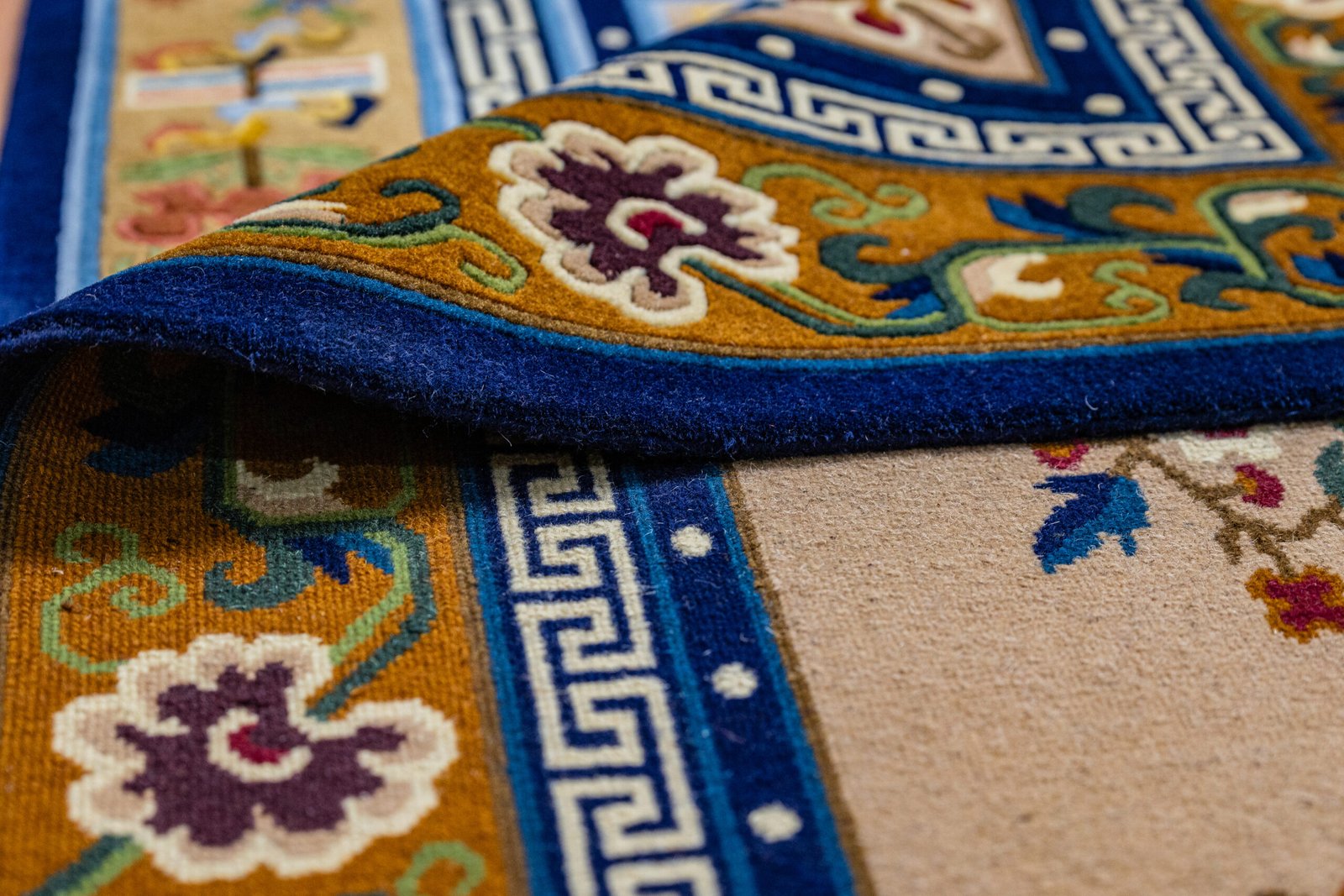 Trimandala, 185 x 120 cm, 100% Wolle – Bild 3