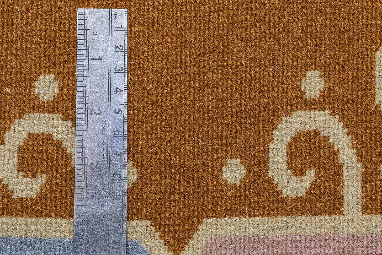 Panchanaag-Swarnamandal, 375 x 277 cm, 100% Wolle – Bild 3