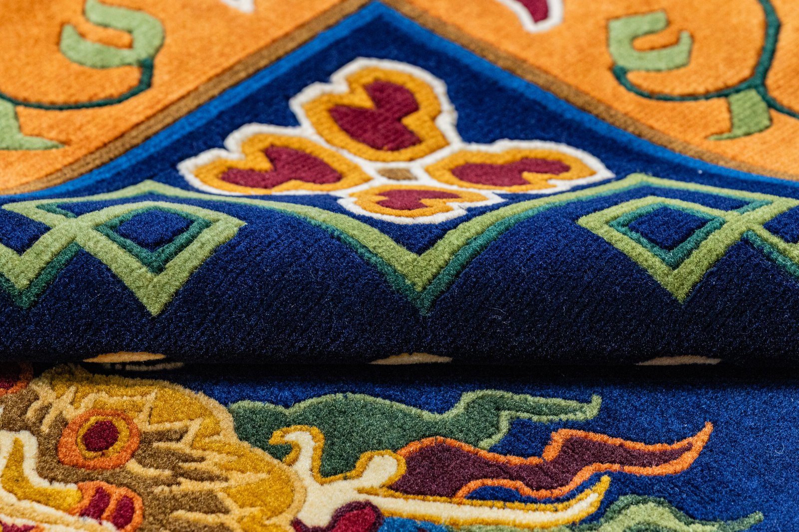 Trimangal, 253 x 153 cm, 100% Wolle – Bild 2