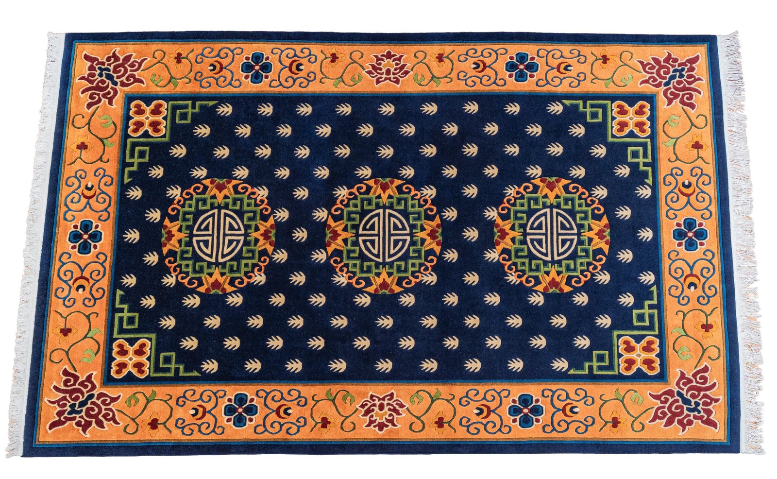 Trimangal, 253 x 153 cm, 100% Wolle