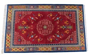 Raktamandal, 245 x 150 cm 100% Wolle