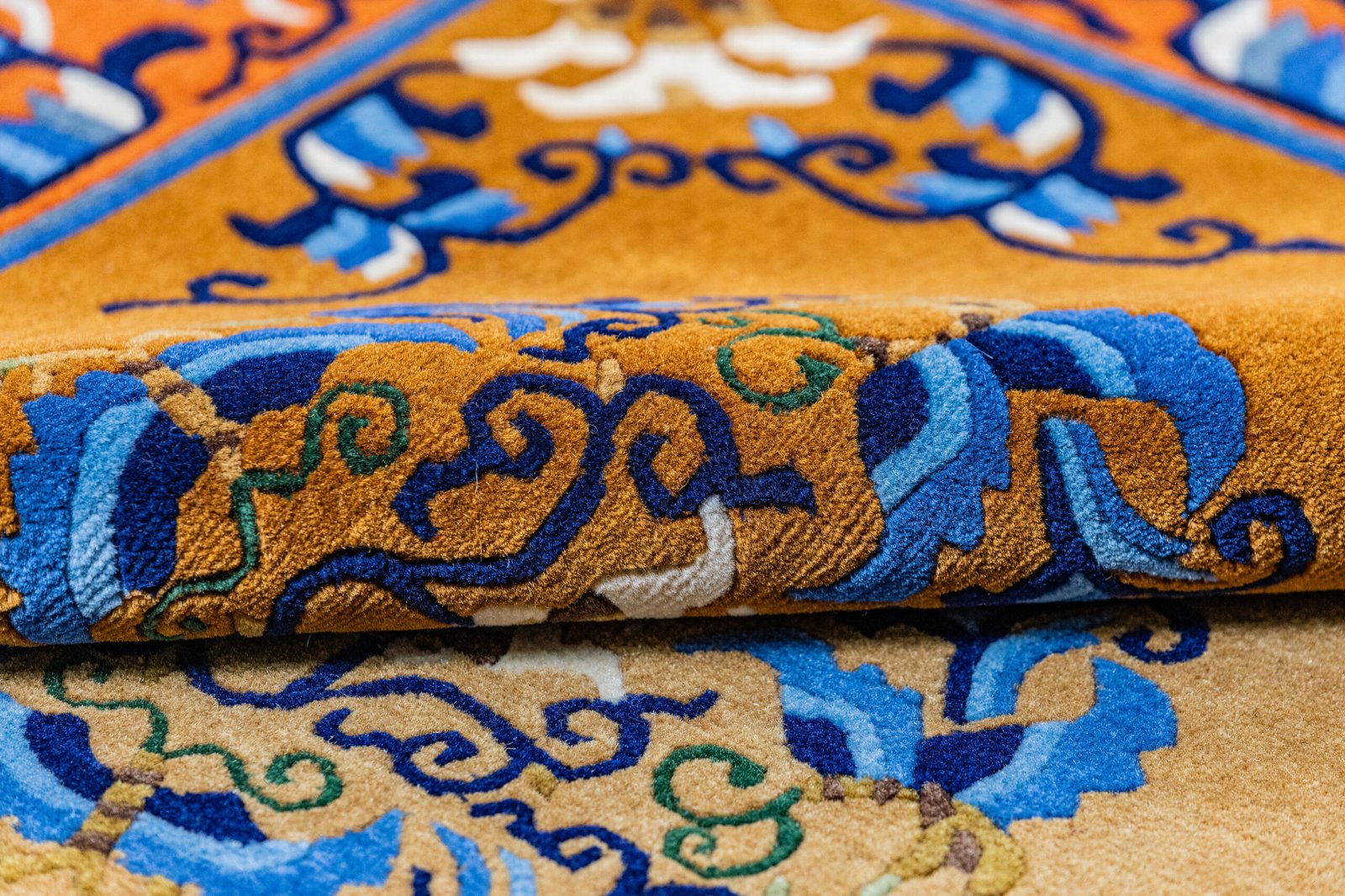 Pushpa-Jaal, 282 x 183 cm, 100% Wolle – Bild 2