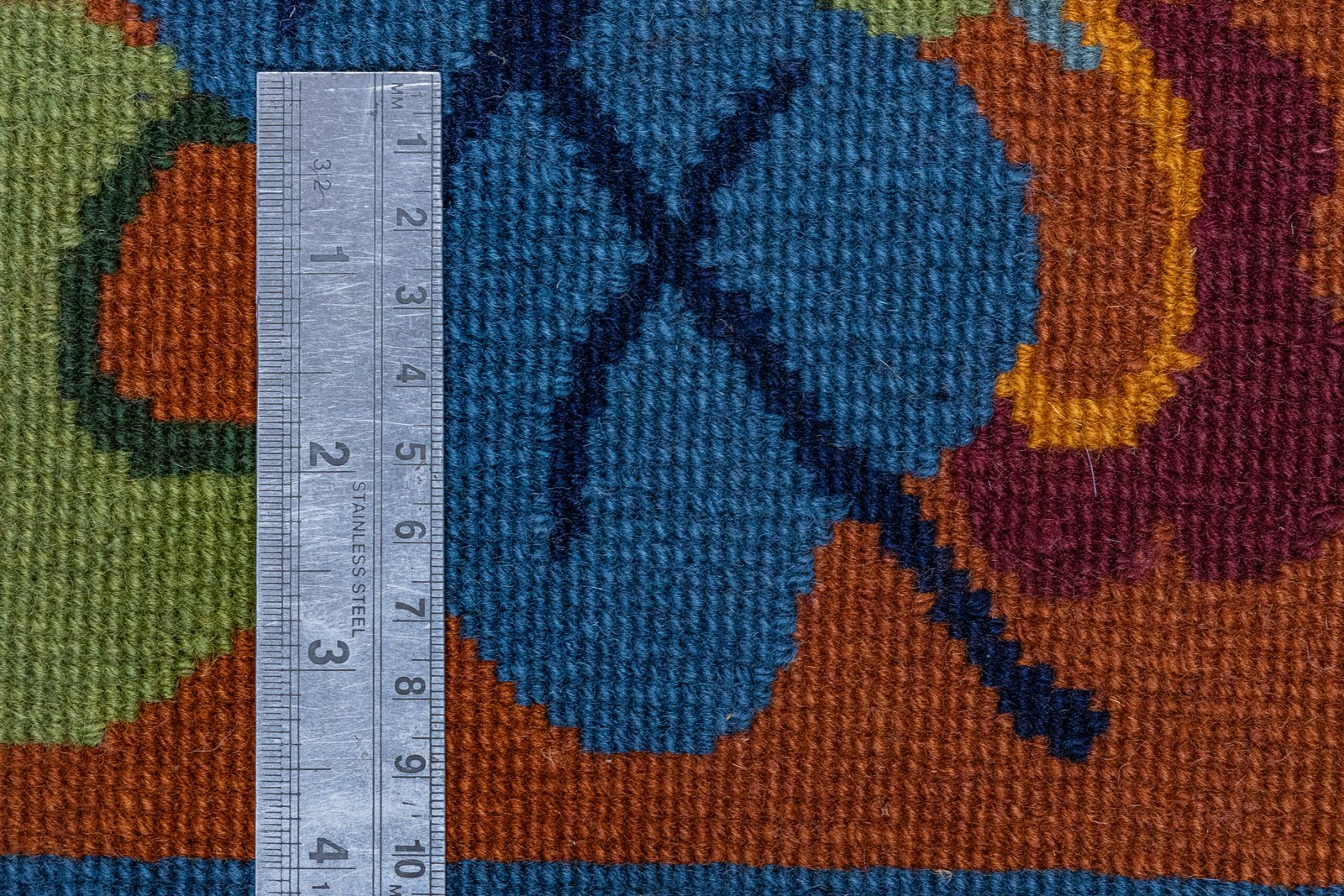 Pushpabritta, 285 x 183 cm, 100% Wolle – Bild 3