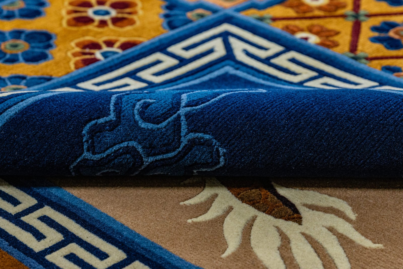 Panchanaag-Sabhaa, 312 x 244 cm, 100% Wolle – Bild 2