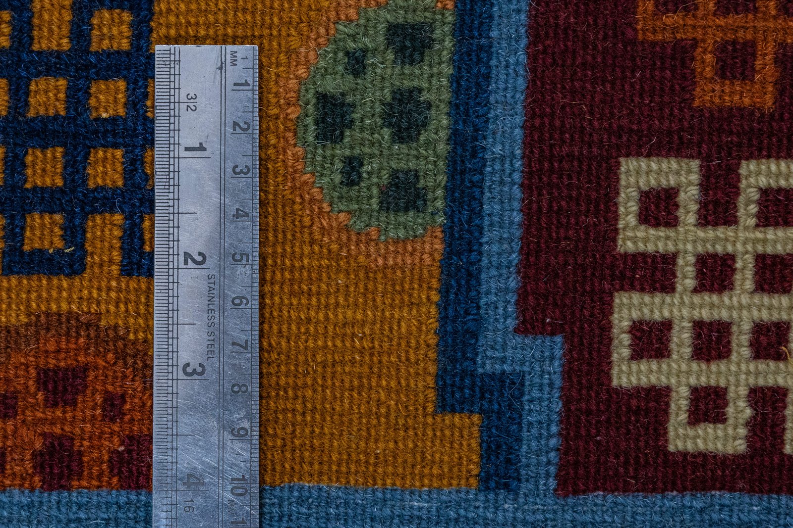 Panchanaag-Sabhaa, 312 x 244 cm, 100% Wolle – Bild 3