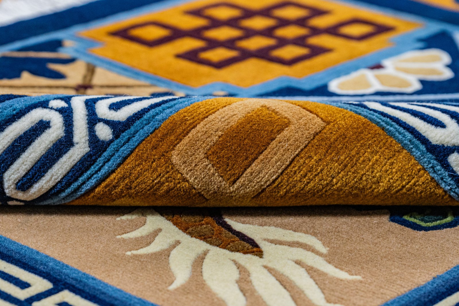 Keshari-Bagaicha, 315 x 247 cm, 100% Wolle – Bild 2