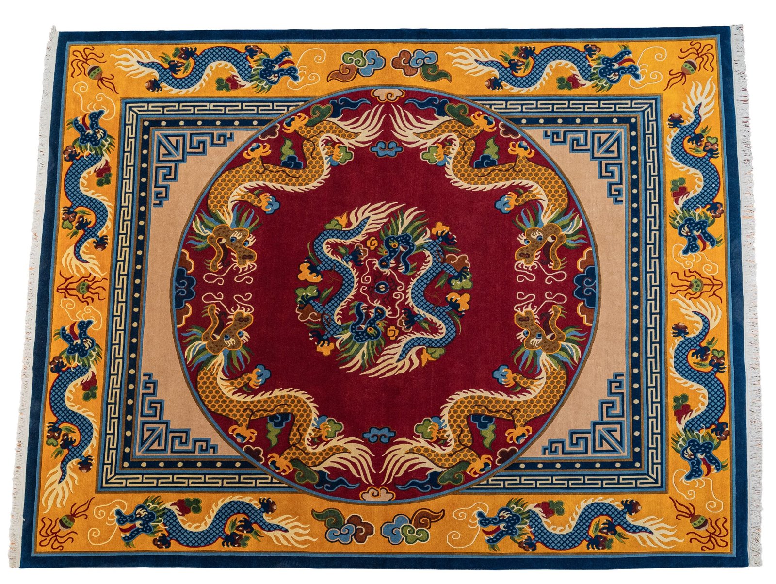 Agni-Mandal, 310 x 245 cm, 100% Wolle