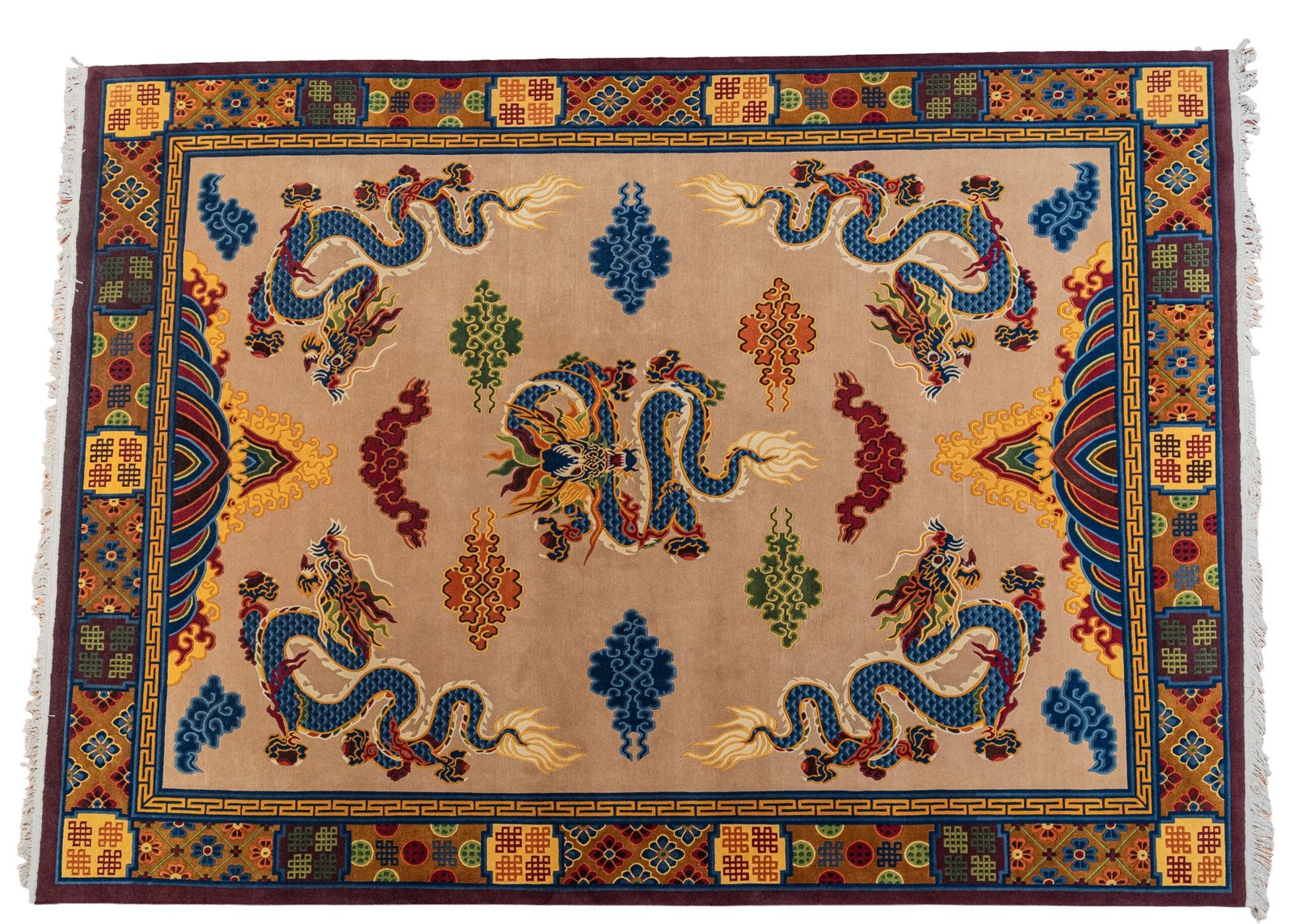 Naag-Nritya, 340 x 245 cm, 100% Wolle