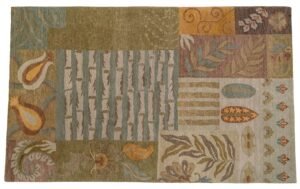 Forest Memory, 243 x 152 cm, 100% Wolle