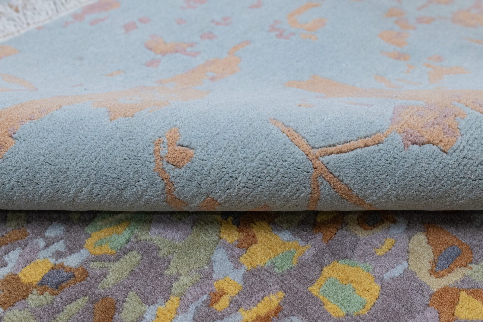 Copper Silence, 182 x 128 cm, 100% Wolle – Bild 2