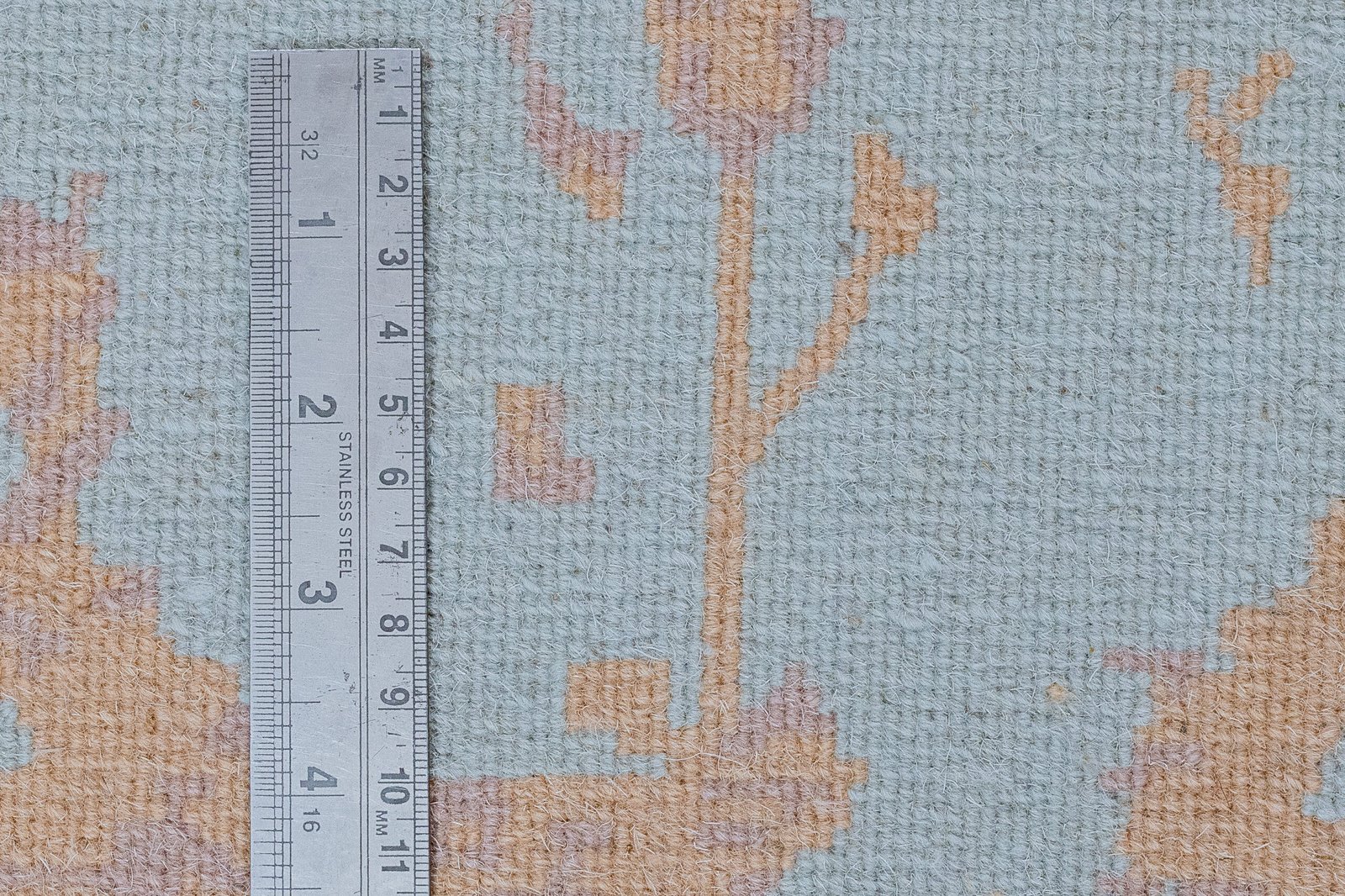 Copper Silence, 182 x 128 cm, 100% Wolle – Bild 3