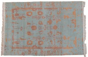 Copper Silence, 182 x 128 cm, 100% Wolle