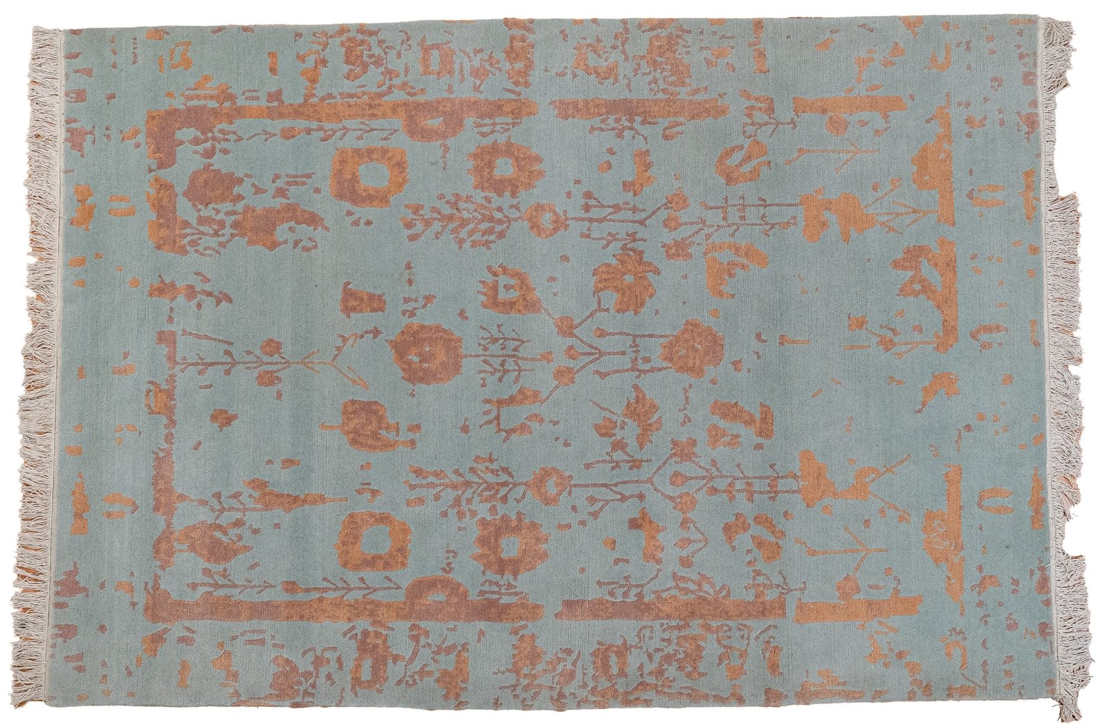 Copper Silence, 182 x 128 cm, 100% Wolle